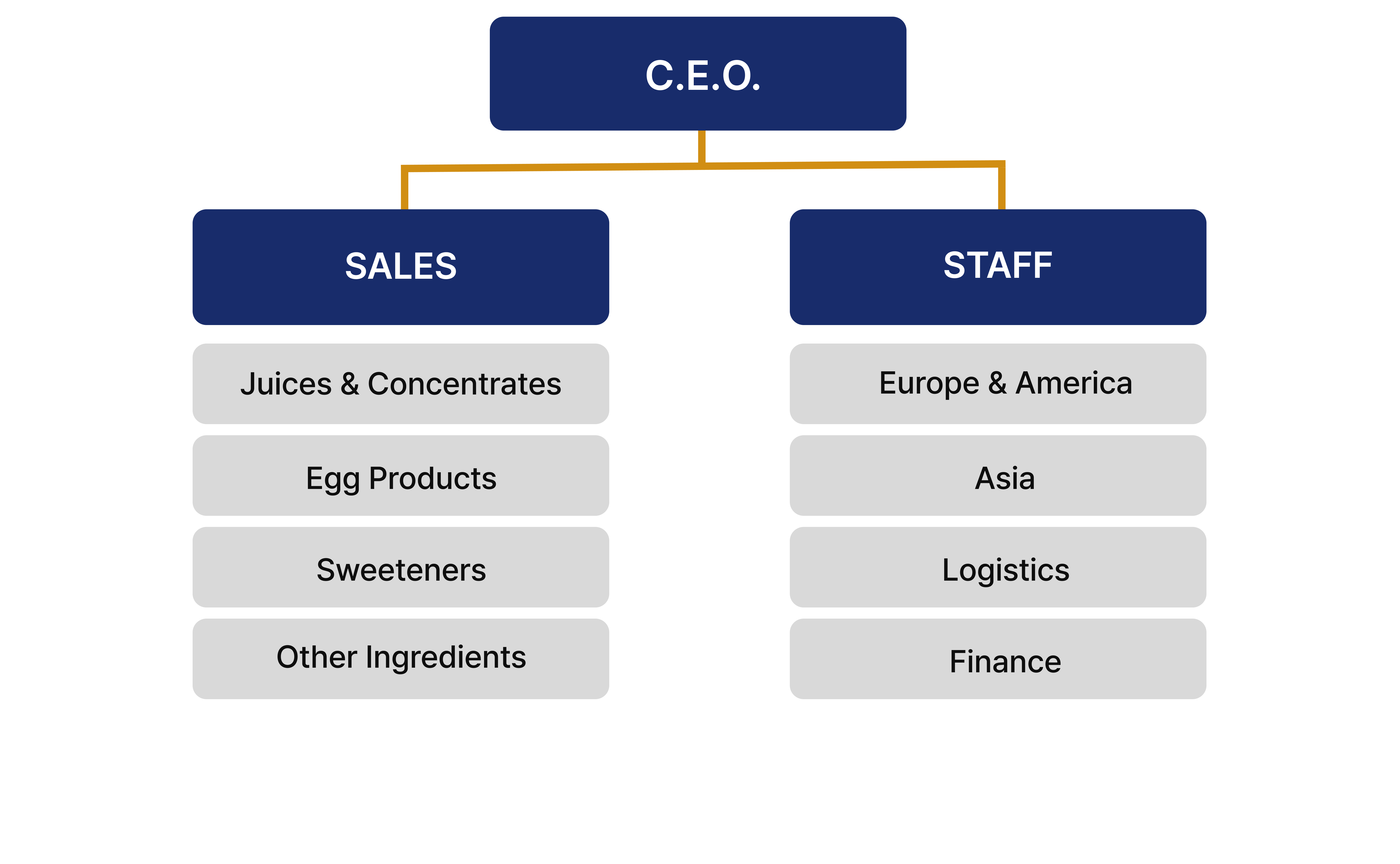 Yeongshin Korea Organization Chart PC Version